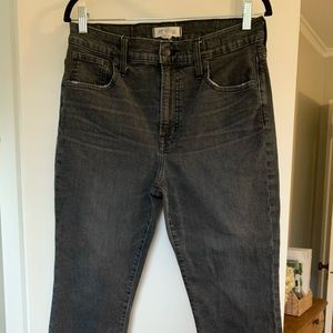 Madewell Perfect Vintage Crop Jean in Sumner Wash | Size 29 petite